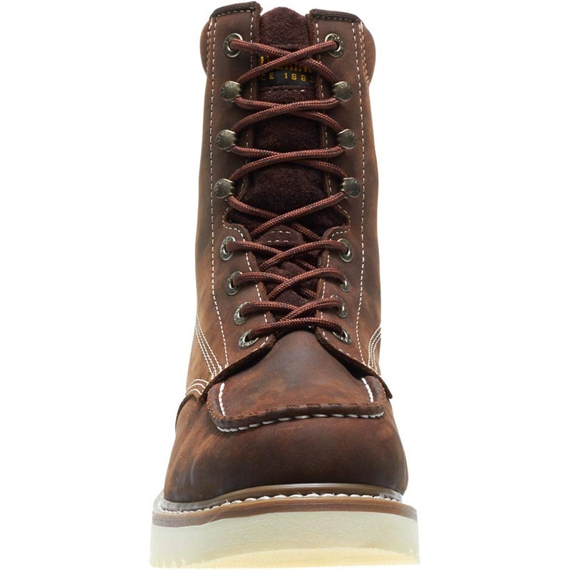 Wolverine Men's Loader 8" Soft Toe Wedge Work Boot, Brown, 13 M US - Image 5